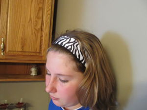 Zebra Headband